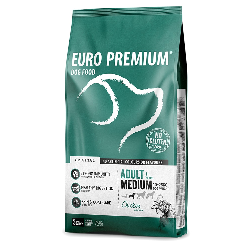 MEDIUM ADULT CHICKEN & RICE 3Kg