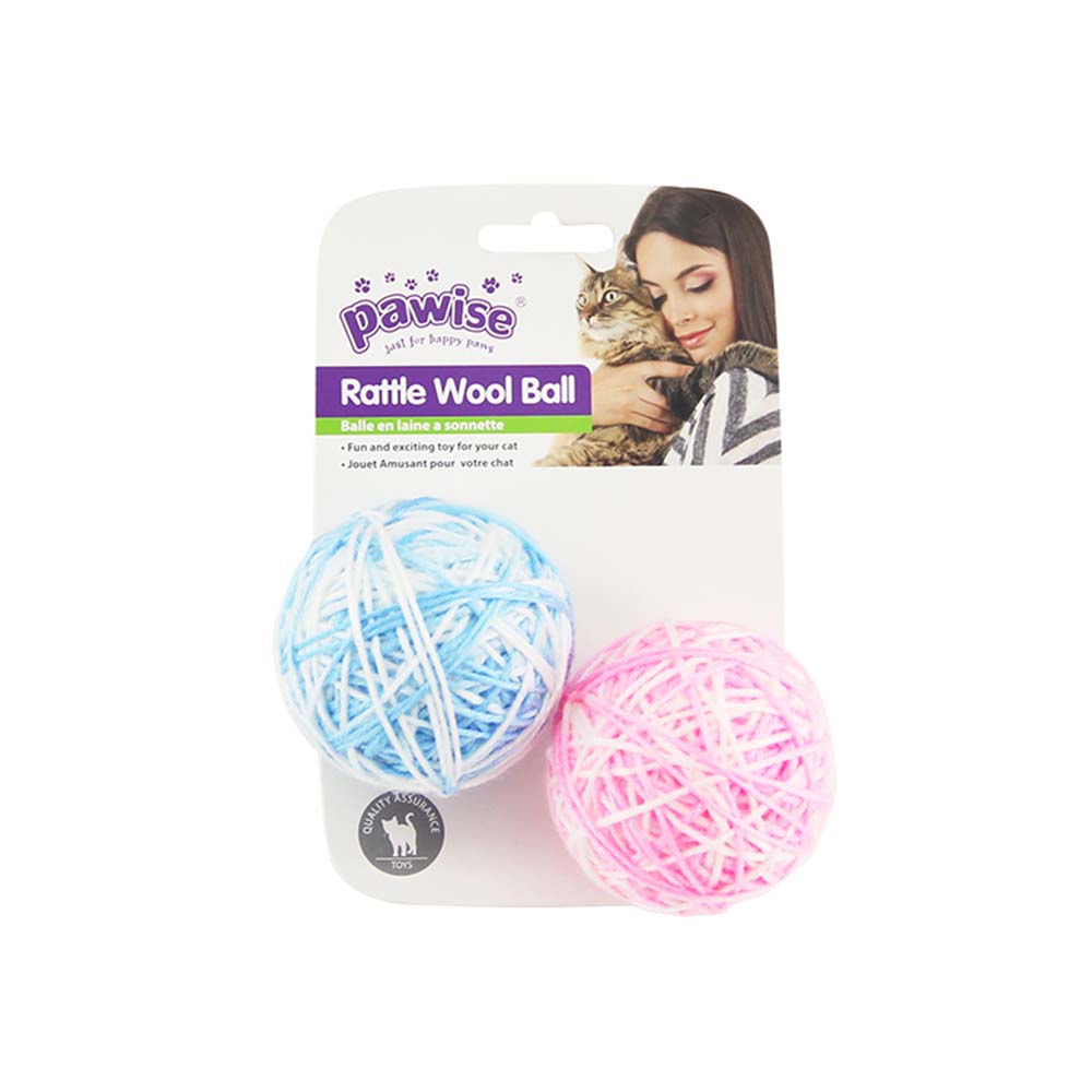 PW Παιχνίδι Γάτας Rattle Wool 6cm - Image 2