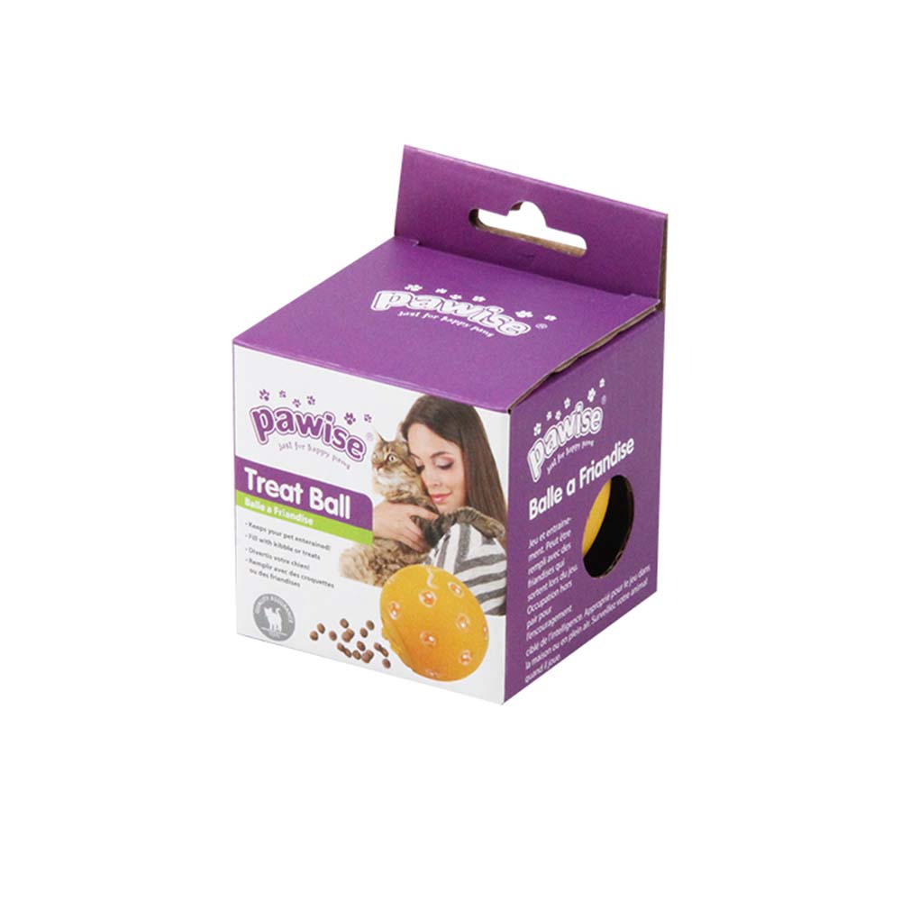 PW Παιχνίδι Γάτας Vinyl Treat Ball 7cm - Image 2