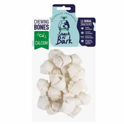 Snack n' Bark Κόκκαλο Κόμπος Ασβεστίου 8cm 15gr 10 τμχ
