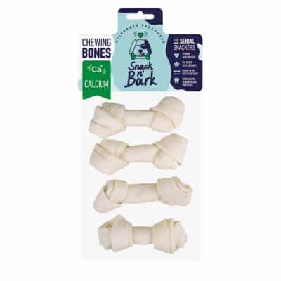 Snack n' Bark Κόκκαλο Κόμπος Ασβεστίου 11cm 30gr 4 τμχ