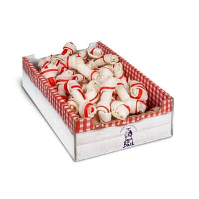 Snack n' Bark Κόκκαλο Κόμπος Bicolor 11cm 30g 50 τμχ