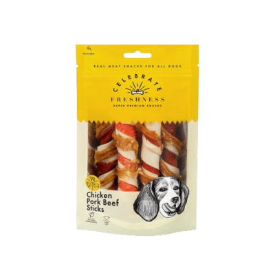 CELEBRATE CHICKEN PORK BEEF STICKS (1x3pcs) 100gr