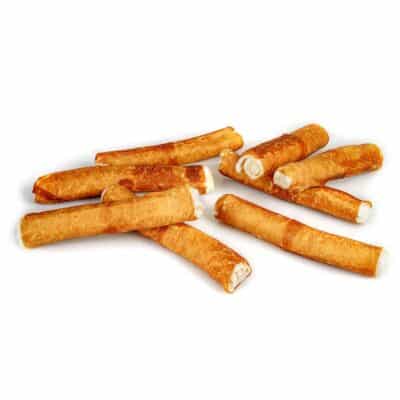 THE BARKERS BBQ ROLL STICK ΜΕ ΚΟΤΟΠΟΥΛΟ 13cm 100τμχ 100x25gr
