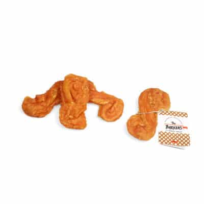 THE BARKERS BEEF TENDON BONE WITH CHICKEN 5cm  11gr 100 τμχ