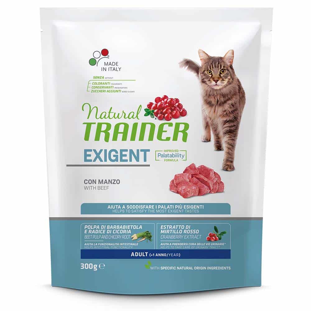 Natural Trainer Exigent Adult - Beef & Fresh Chicken 300gr