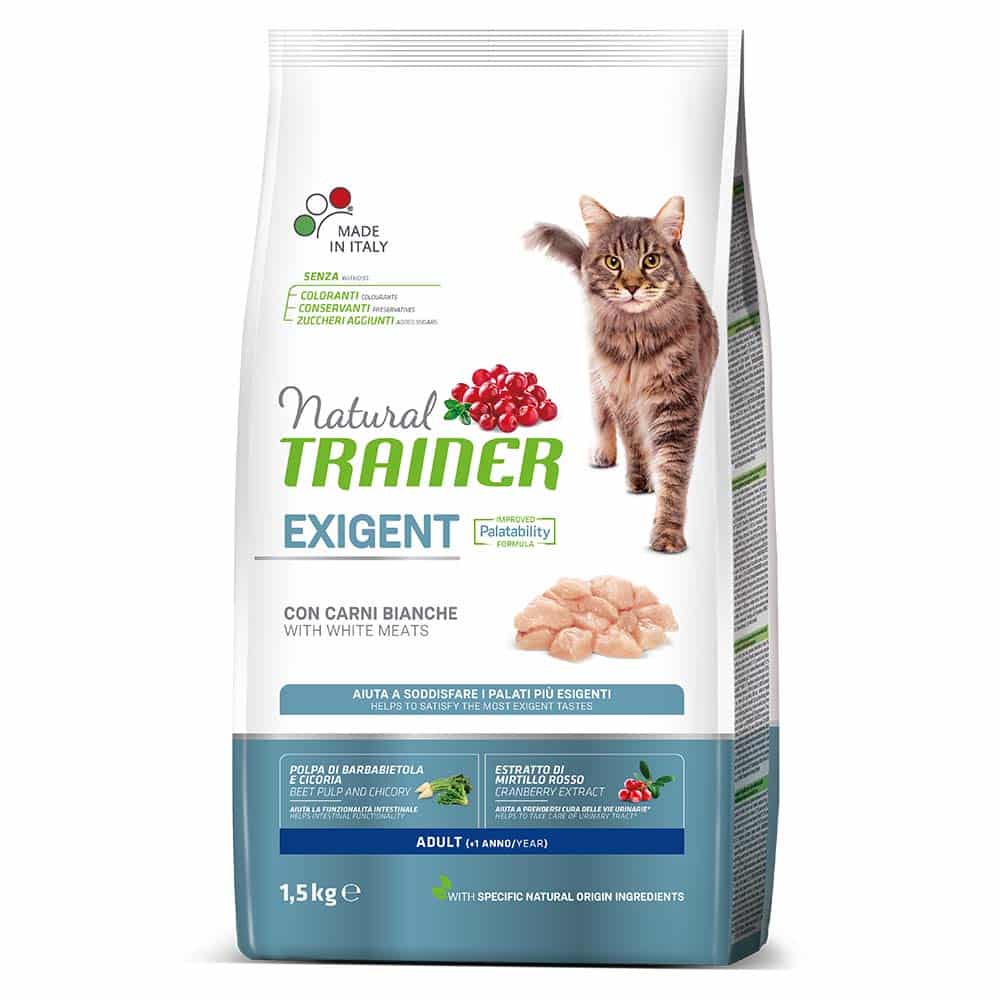 Natural Trainer Exigent Adult - White Meats 1,5kg