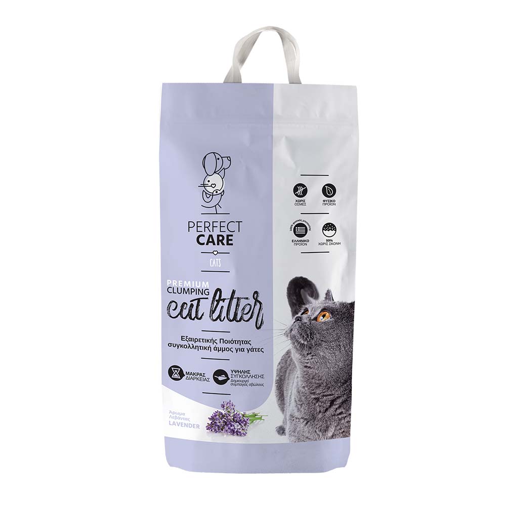 Perfect Care Cat Litter Λεβάντα 10kg