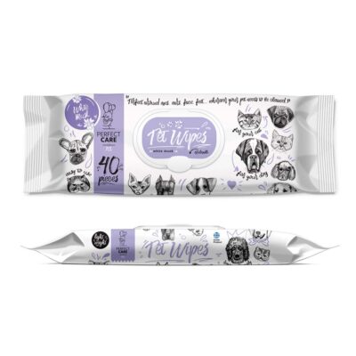 Perfect Care Pet Wipes White Musk 40 μαντ.