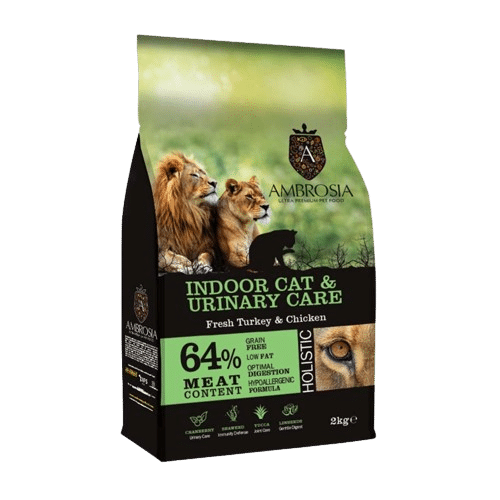 Ambrosia Adult Cat Indoor & Urinary Care 6kg