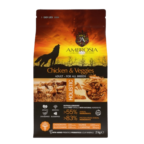 Ambrosia Adult - Chicken & Veggies 2kg
