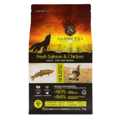 Ambrosia Adult Mini Salmon & Chicken 6kg