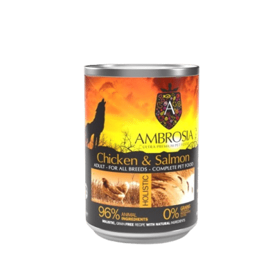 Ambrosia Grain Free Adult Fresh Chicken & Salmon 400gr