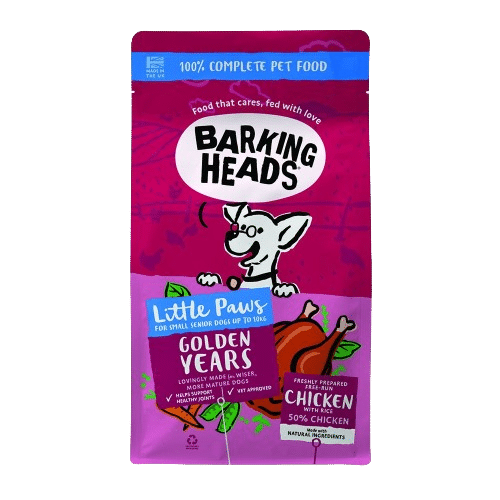 Barking Heads Little Paws Golden Years Chicken 6kg