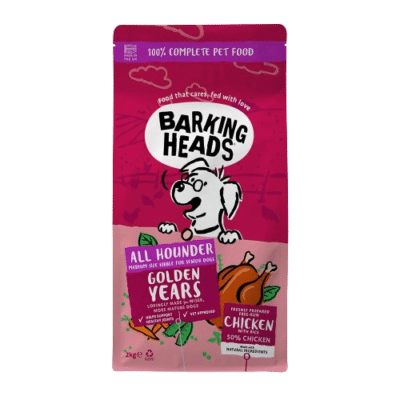 Barking Heads All Hounder Golden Years Senior Chicken 2kg
