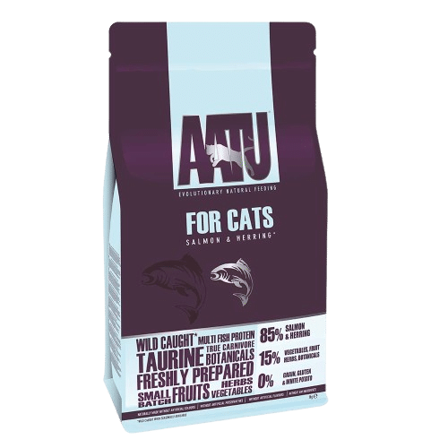 AATU Adult Cat - Σολομός & Ρέγγα 1kg