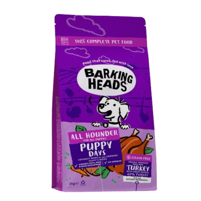 Barking Heads All Hounder Puppy Days Turkey 2kg