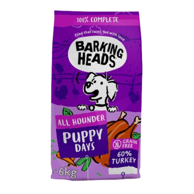 Barking Heads All Hounder Puppy Days Turkey 6kg