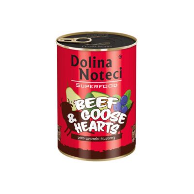 DOLINA SUPER FOOD ΒΟΔΙΝΟ & ΚΑΡΔΙΕΣ ΧΗΝΑΣ 400gr