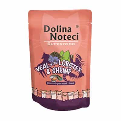 DOLINA SUPER FOOD CAT ADULT ΜΟΣΧΑΡΙ,ΑΣΤΑΚΟΣ & ΓΑΡΙΔΕΣ 85gr