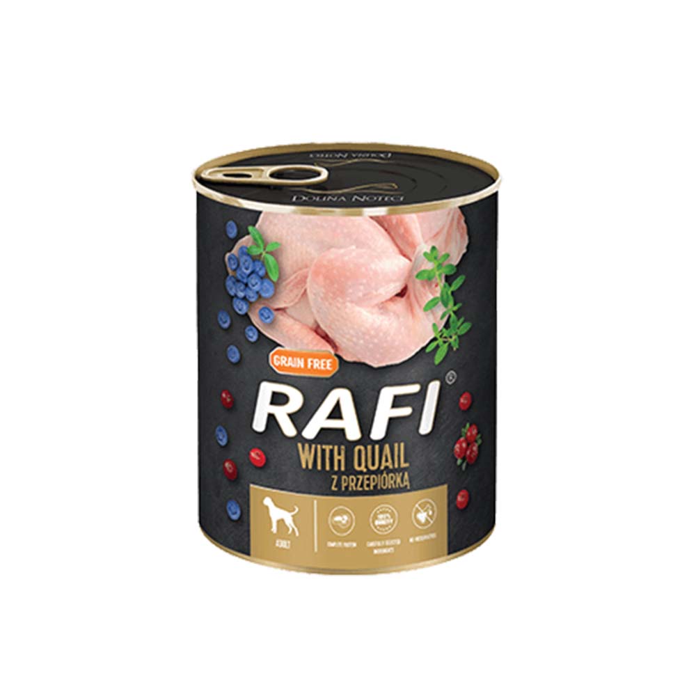 RAFI ADULT ΠΑΤΕ ΟΡΤΥΚΙ, BLUEBERRY & CRANBERRY 400gr