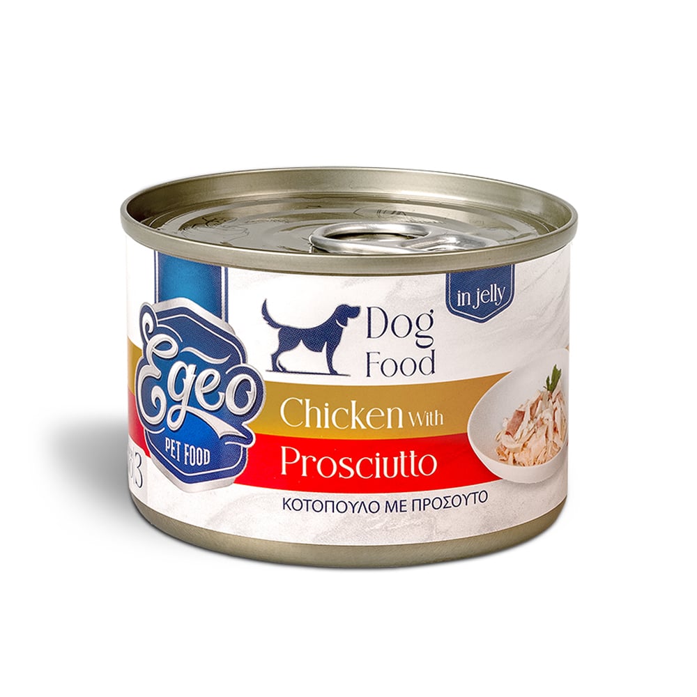 EGEO DOG ADULT ΚΟΤΟΠΟΥΛΟ ΜΕ ΠΡΟΣΟΥΤΟ ΣΕ ΖΕΛΕ 160gr