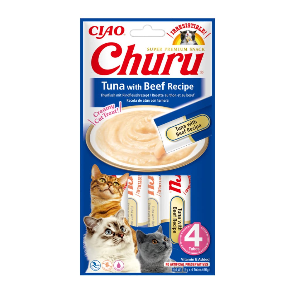CHURU CAT TUNA & BEEF 56gr