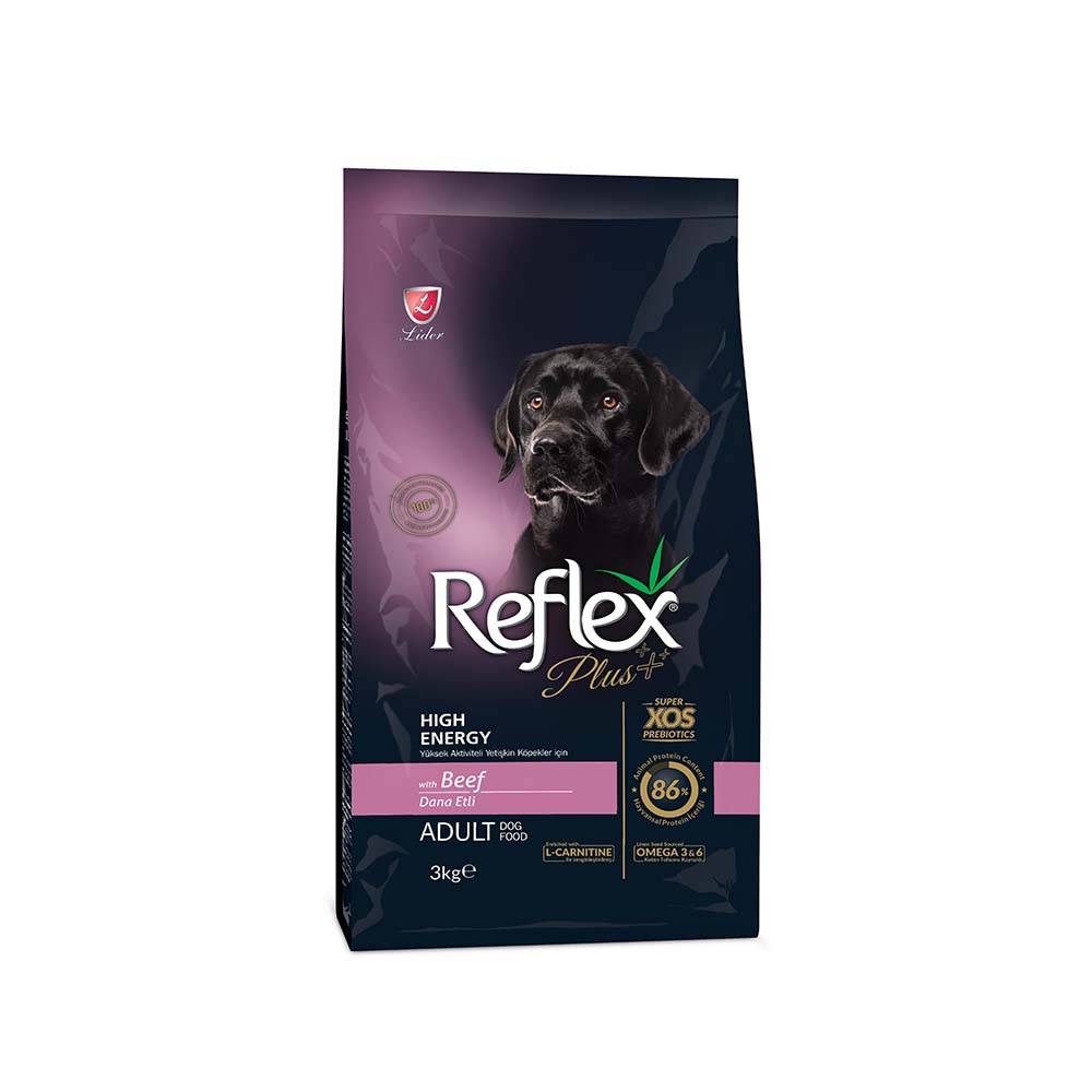 Reflex Plus Medium/Large Adult Beef High Energy 3kg