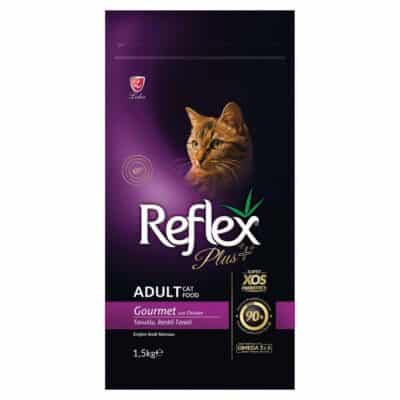Reflex Plus Cat Adult Gourmet Multicolour 1,5kg