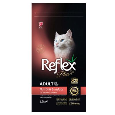 Reflex Plus Cat Adult Hairball Salmon 1,5kg