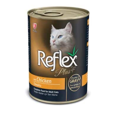 Reflex Plus Cat Κομμάτια Κοτόπουλο σε Σάλτσα 400gr