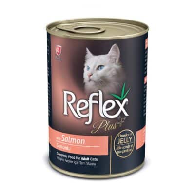Reflex Plus Cat Kομμάτια Σολομού σε Ζελε400gr