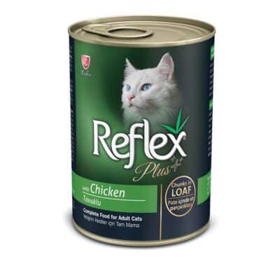 Reflex Plus Cat Kομμάτια Κοτόπουλο σε Πατέ400gr