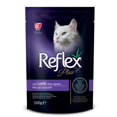 Reflex Plus Cat Pouch Κομμάτια Αρνί σε Ζελέ 100gr