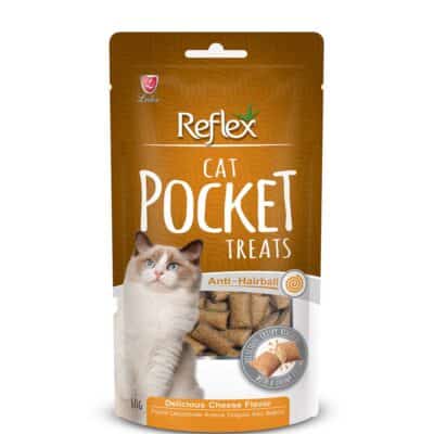 Reflex Cat Pocket Treats AntiHairball Beef & Malt 60gr