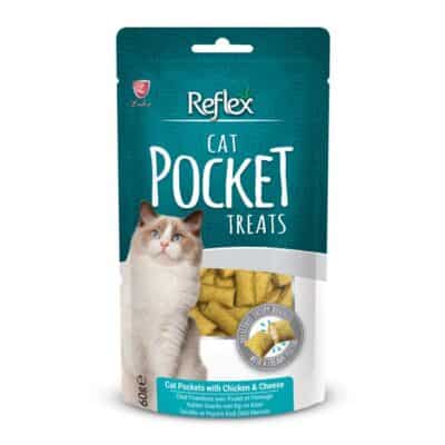 Reflex Cat Pocket Treats Chicken & Cheese 60gr