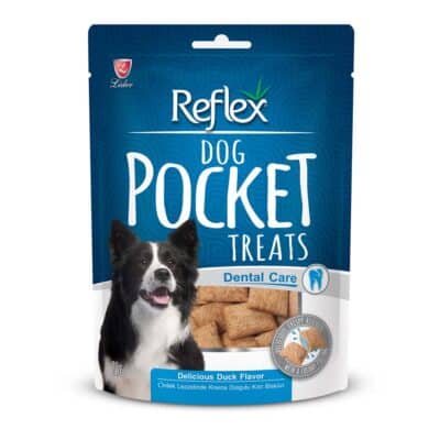 Reflex Dog Pocket Treats Dental Care Duck 95gr