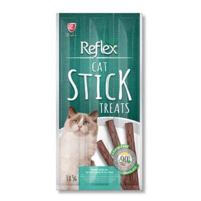 Reflex Cat Meaty Sticks Αρνί & Catnip 3x5gr