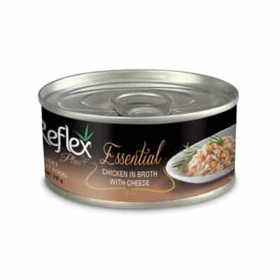 Reflex Plus Essential Cat Κοτόπουλο & Τυρι σε Ζωμό 70gr