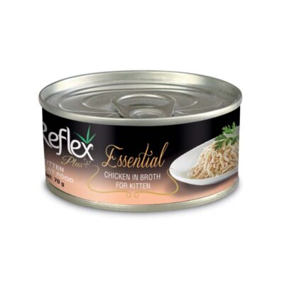 Reflex Plus Essential Κitten Κοτόπουλο σε Ζωμό 70gr