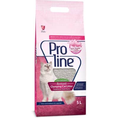 Proline Cat Litter Bentonite Baby Powder 5L