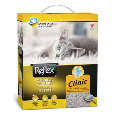 Reflex Clumping Cat Litter Bentonite Clinic Fresh Scented 10L