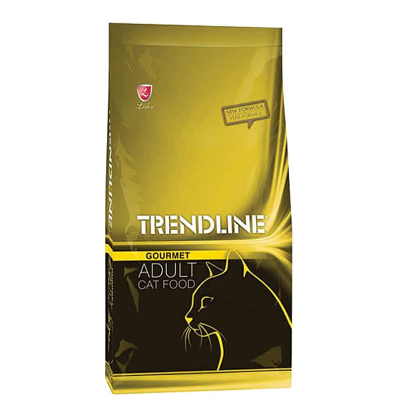 TRENDLINE ADULT CAT GOURMET MULTICOLOUR BEEF15kg