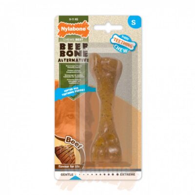 Nylabone Puppy Bone - Beef Small
