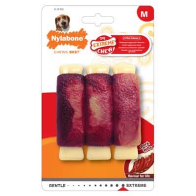 Nylabone Extreme Chew - Pork Ribs Medium