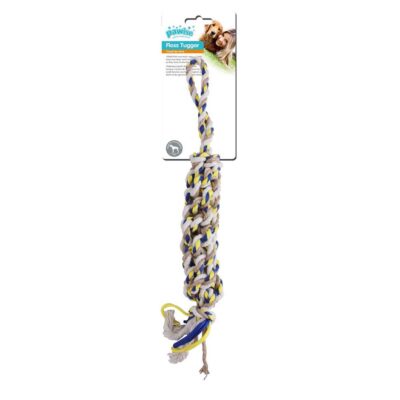 PW Παιχνίδι Σκύλου Floss Tugger Stick με χερούλι 43cm