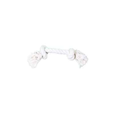 PW Παιχνίδι Σκύλου Rope Bone 2 Knots Natural 12,7cm