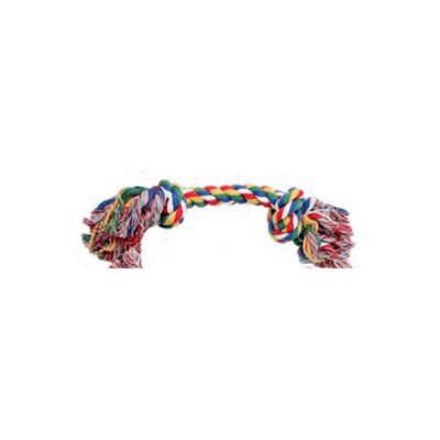 PW Παιχνίδι Σκύλου Rope Bone 2 Knots Multicolor 22,9cm