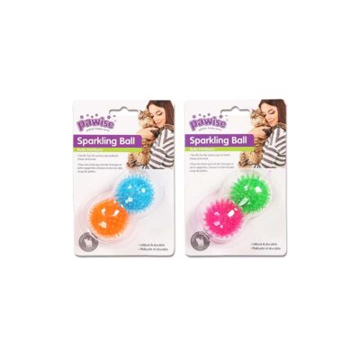 PW Παιχνίδι Γάτας Sparkling Ball (2τμχ) 4,5cm