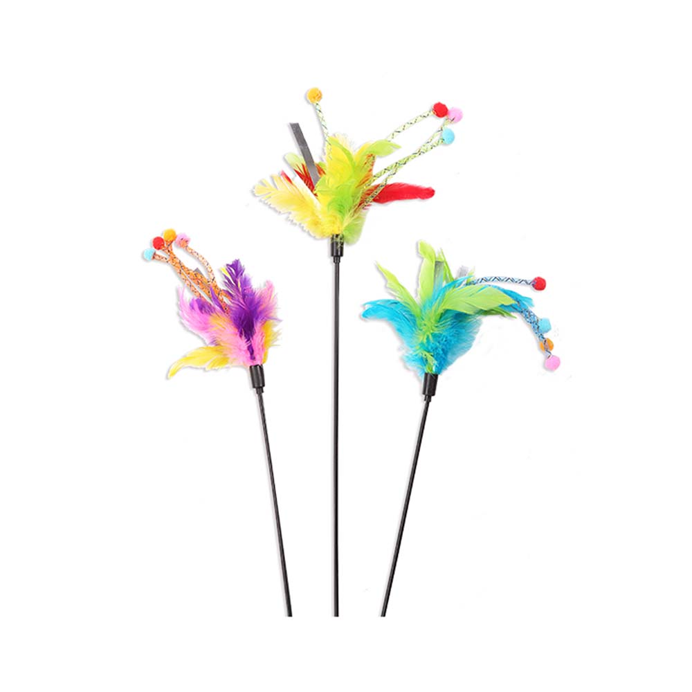 PW Παιχνίδι Γάτας Feather Wand 50cm
